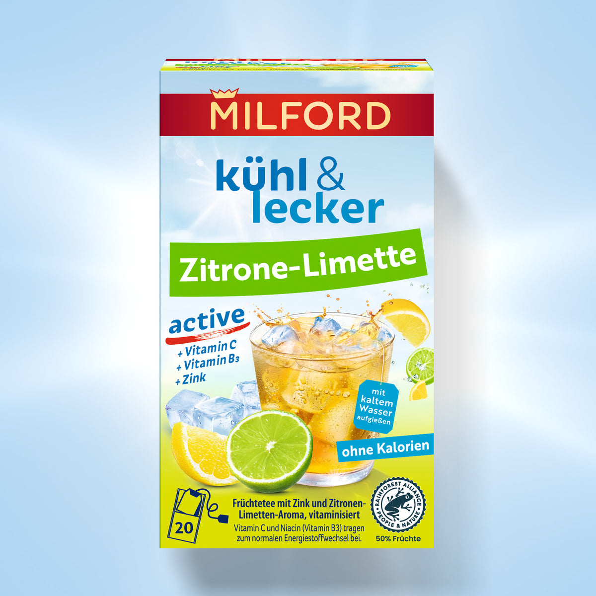 Milford active Zitrone-Limette